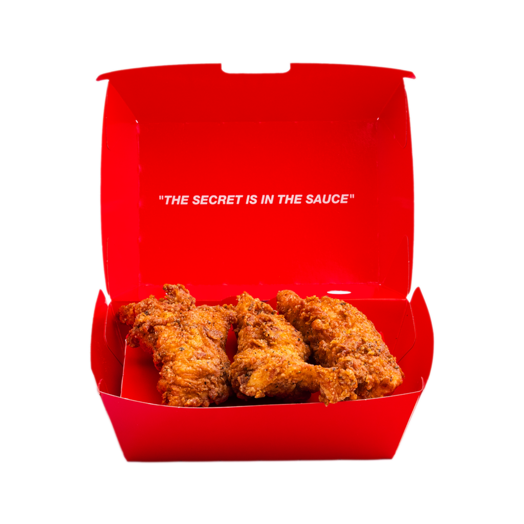 Three Strips Added to a Meal